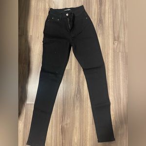 PrettyLittleThing skinny jeans, size 4.